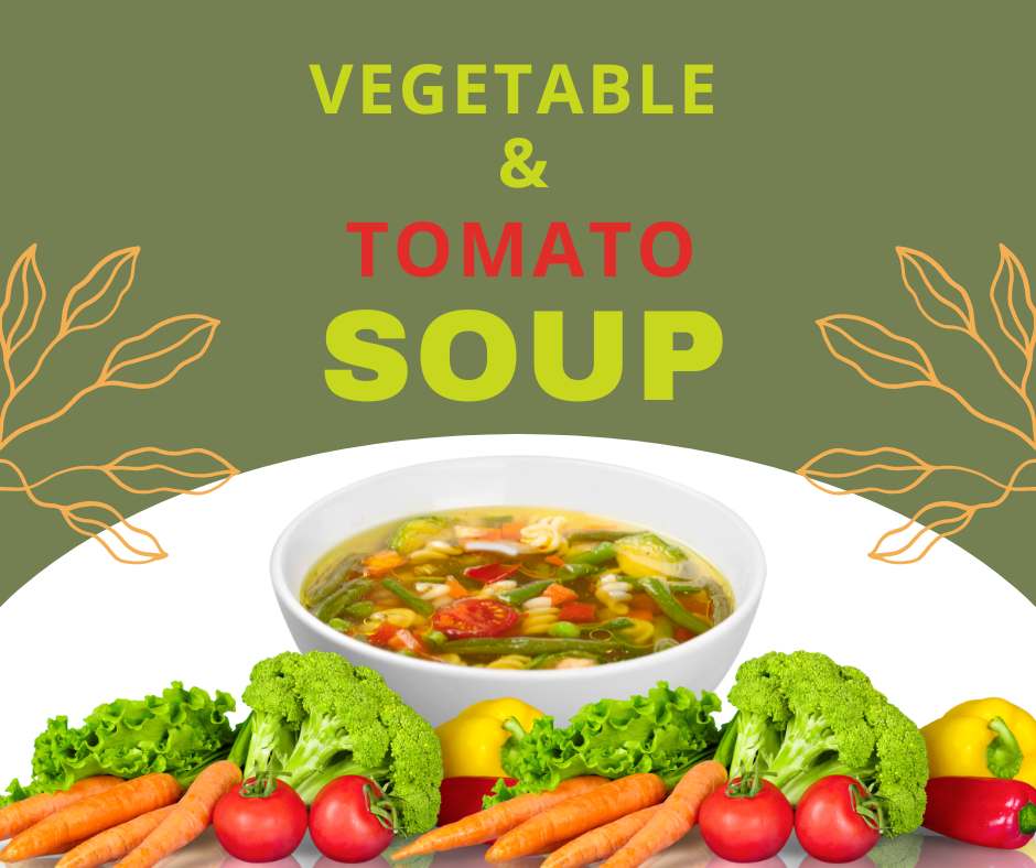 Vegetarian Protein Tomato Soup for Healthy Weight loss