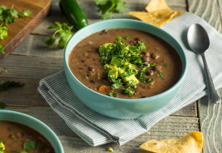 Smoky Black Bean Soup