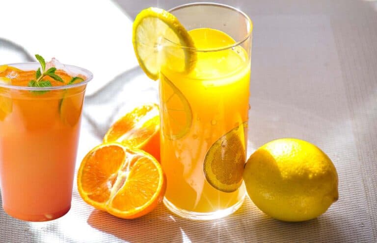 Orange and Lemon Juice