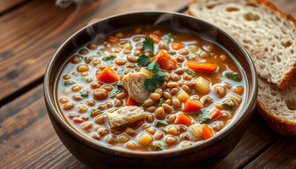 Lentil and Turkey Soup good for health and weight management