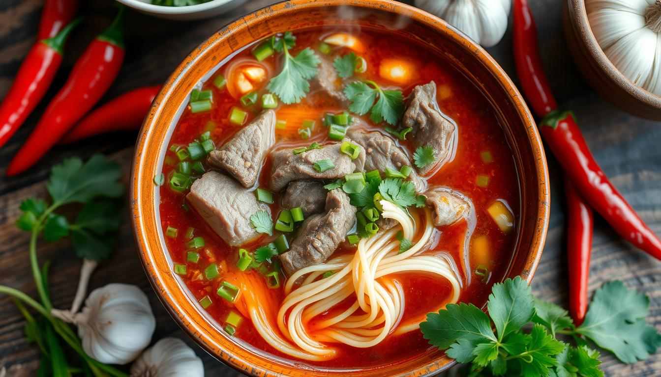 Read more about the article Spicy Beef Noodle Soup: Authentic Asian Comfort