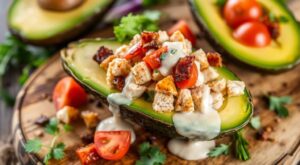 Read more about the article Easy Chicken Club Stuffed Avocado